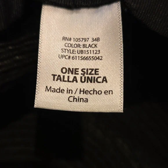 Chic Black Wide Brim Hat with Chain Accent - Picture 6 of 7